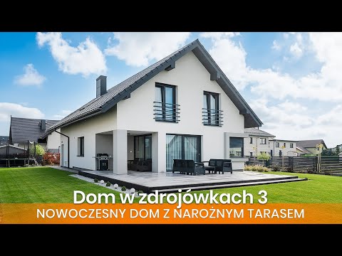 Dom w zdrojówkach 3 – FILM - Wizyta w wygodnym domu z poddaszem użytkowym - ARCHON+ Projekty Domów