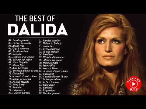 Les plus grands succès de Dalida - Dalida Best Songs - Dalida Greatest Hits Full Album 2021
