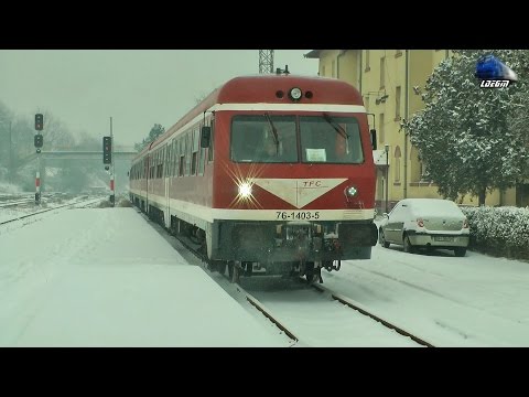 Oprire Motor VT614 DMU/Dieseltriebwagen Engine Stop/Motorabschaltung in Oradea Station