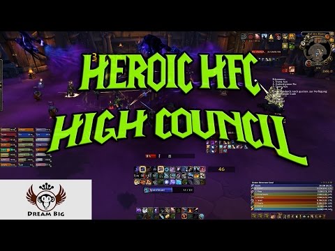 Dream Big @ EU Onyxia VS. Heroic Hellfire Citadel - Hellfire High Council (MM Hunter POV +TS)