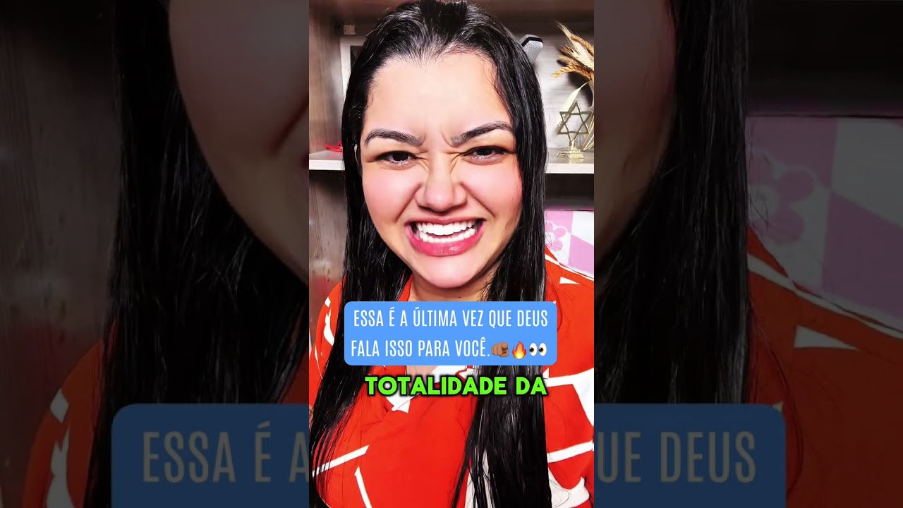 Essa é a última vez que Deus vai falar contigo desta forma, porque a chave já virou. 🫵🏽❤️‍🔥🗝️🙏