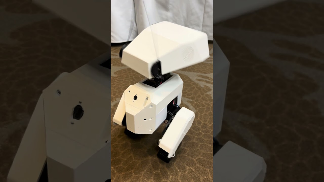 MiniDuck is a cute open source robot you can build yourself ❤️ #humanoidssummit