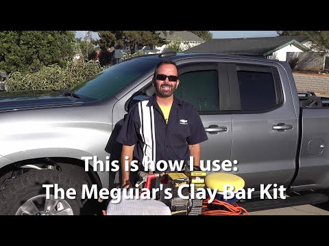 How I use the Meguiar's Clay Bar Kit on my 2019 Silverado w/Paul Henderson 4K 9-26-2021