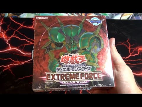 Epic Yu-Gi-Oh! Extreme Force OCG Unboxing - New Link Monsters! New Jack Knight & Tindangle Cards!