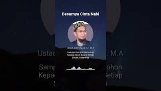 Download lagu Bikin Baper. Besarnya Cinta Nabi Kepada Umatnya! Ust. Adi Hidayat, Lc. M.A.#shorts,#kajianadihidayat mp3