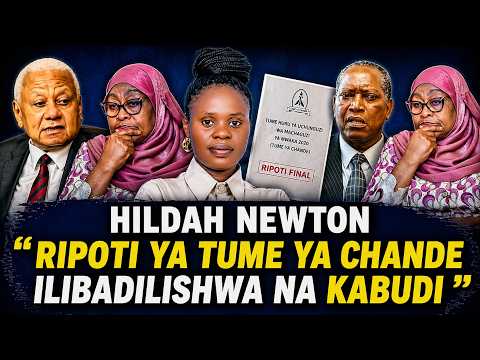 KUMBE RIPOTI YA Jaji Chande Ulibadilishwa, Hildah Newton Afichua Mazito