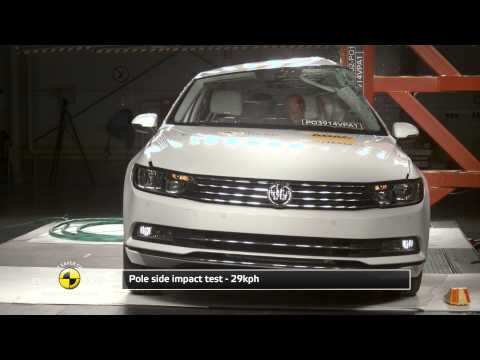 Euro NCAP Crash Test of Volkswagen Passat