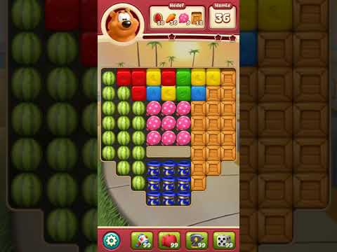 Toon Blast 3244 ??!! 🌛 🌞 🌜