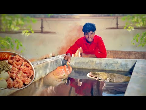 Crazy Moment😳Feeding All Our MONSTERS🥶 Together! /JENISH KJ