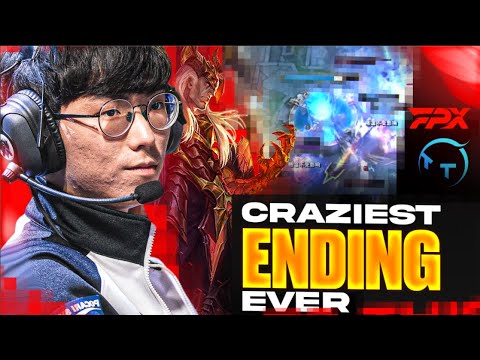 CRAZIEST SERIES ENDING EVER - BATTLE FOR PLAYOFFS - FPX VS TT CAEDREL COSTREAM