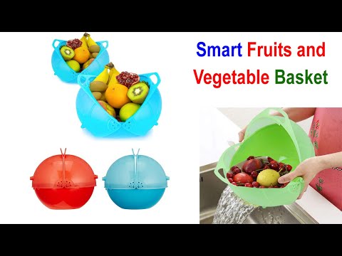 Round fruit strainer smart basket