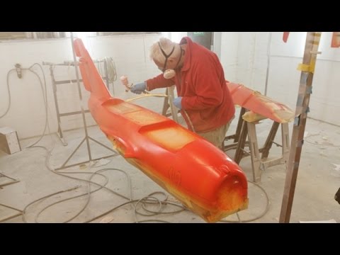 ① "HOW TO" PINNACLE AVIATION MASKING & SPRAYING A 1/4 SCALE FLYTECHNIQUE MIG 15 - 2015