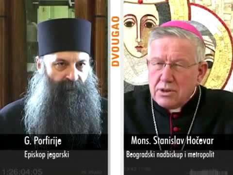 DVOUGAO 299 G. Porfirije -  Mons Stanislav Hočevar (apr.  2014)