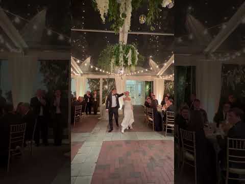 Grand Entrance into first dance