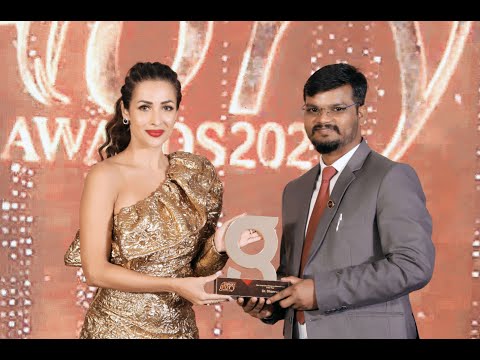 Director General of NIED COUNCIL Awarded by Bollywood Superstar #Malaika Arora 