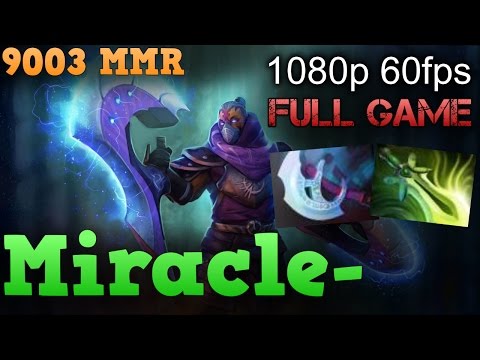 Miracle plays AM solomid 9000 mmr again. Full game.
