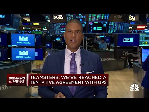 Teamsters: We've reached a tentative agreement with UPS