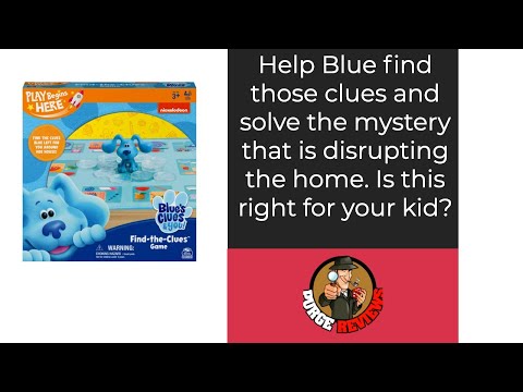 The Purge: # 3351 Nickelodeon Blue's Clues Find the Clues, Matching Board Game: Sheesh...that is a long title for a board game