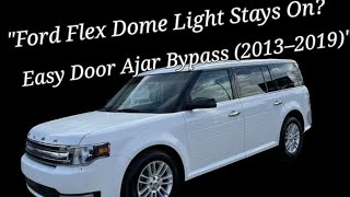"2013–2019 Ford Flex Door Sensor Hack – No More Dome Light Staying On!"