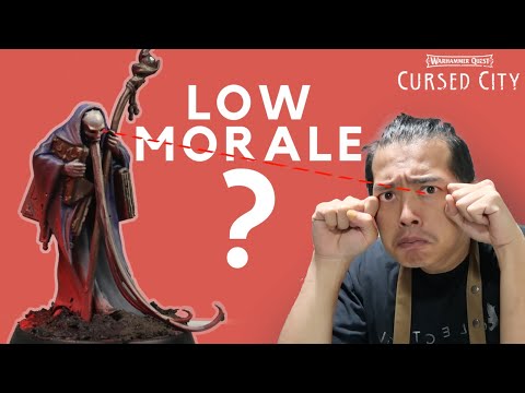 4 Tips to Stay Motivated (Warhammer Quest Cursed City Painting: Octren Glimscry)