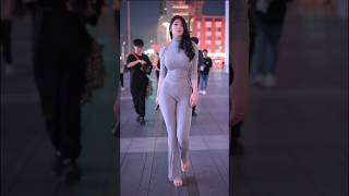 beautiful girl street fashion tiktok #chinesefashion #mejoresstreetfashion #shorts