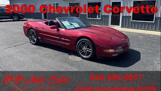 Video Thumbnail for 2000 Chevrolet Corvette Convertible