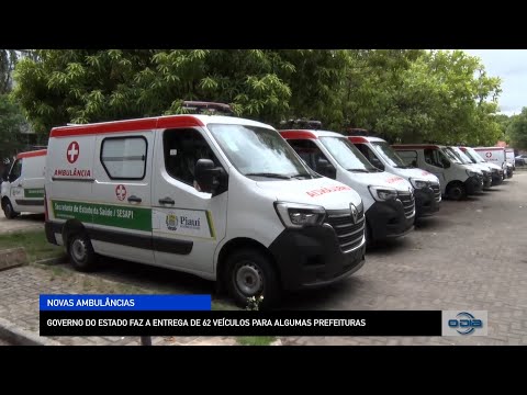 Governo do Estado faz a entrega de 62 veículos para algumas Prefeituras 18 11 2022