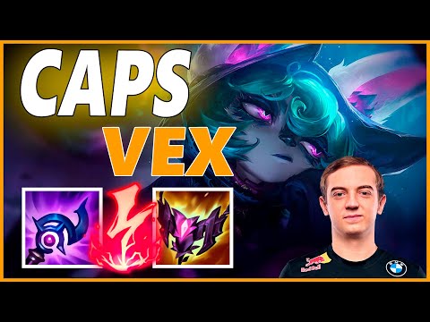 ⚡CAPS VEX MID GAMEPLAY⚡SEASON 12 LEAGUE OF LEGENDS