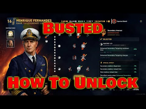 Atlantico's New Commander is Busted! (World of Warships Legends)