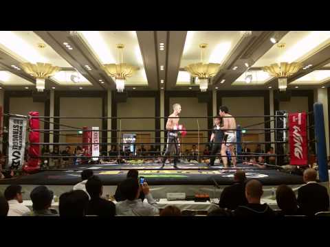 玉川 和輝 2R shoot boxing