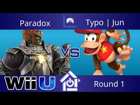 Typo @ The Lab 6/8/17 - Paradox (Ganondorf) vs Typo | Jun (Diddy Kong) - Smash 4 Round 1