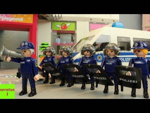 The Motorcycle Gang Playmobil Film Federal Police Operation Stop Motion seratus1