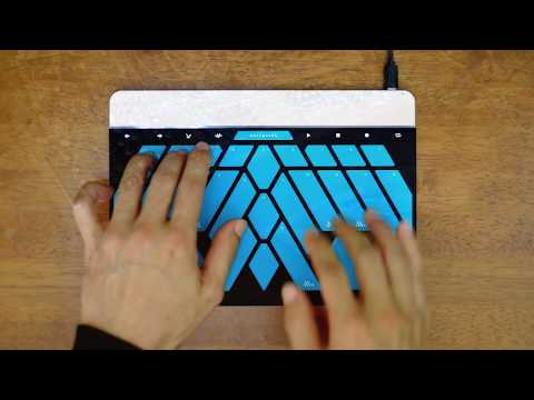 Modular MPE with Sensel Morph Buchla Thunder Overlay and Expert Sleepers FH-2