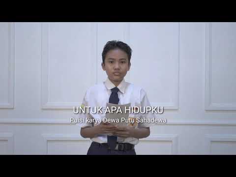 JUARA 1 LOMBA BACA PUISI TINGKAT SMP/MTs FNSPJ 2021