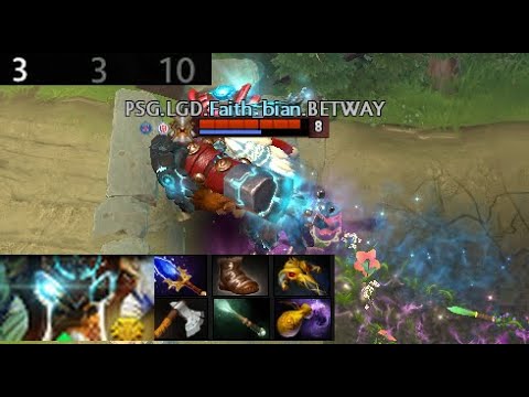 Faith_bian - Earthshaker | Team Spirit vs PSG.LGD  (game 1) BO2 | The International 2021