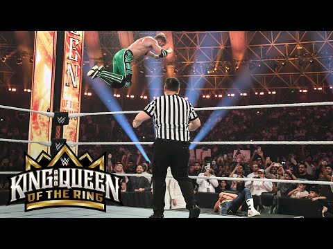 Logan Paul delivers a massive frog splash through table: King and Queen of the Ring 2024 highlights