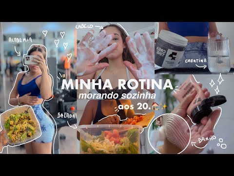 MY ROUTINE LIVING ALONE *at 20* ✨🏠🛒