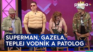 Partička: Seznamka: nasraný Superman, vystresovaná gazela, teplej vodn