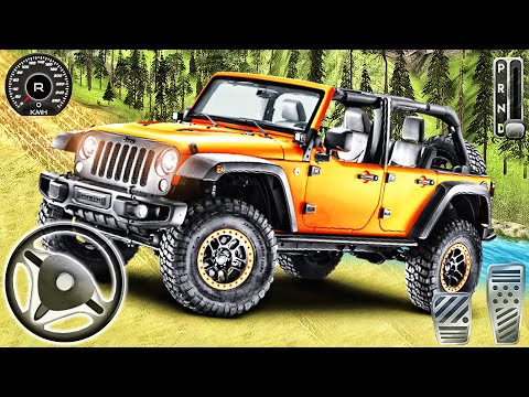 Offroad Jeep Driving Simulator 2019 - SUV Driving Simulator - Best Android GamePlay