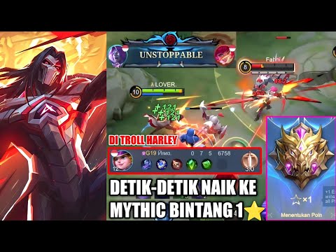 AWAL SEASON TOP GLOBAL MOSKOV MENUJU MYTHIC, MALAH DI TROLL TIM SENDIRI ~ MLBB