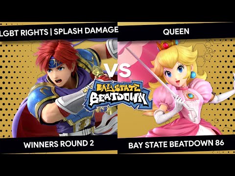 Bay State Beatdown 86 - LGBT Rights | Splash Damage (Roy) vs Queen (Peach) - Winners Round 2