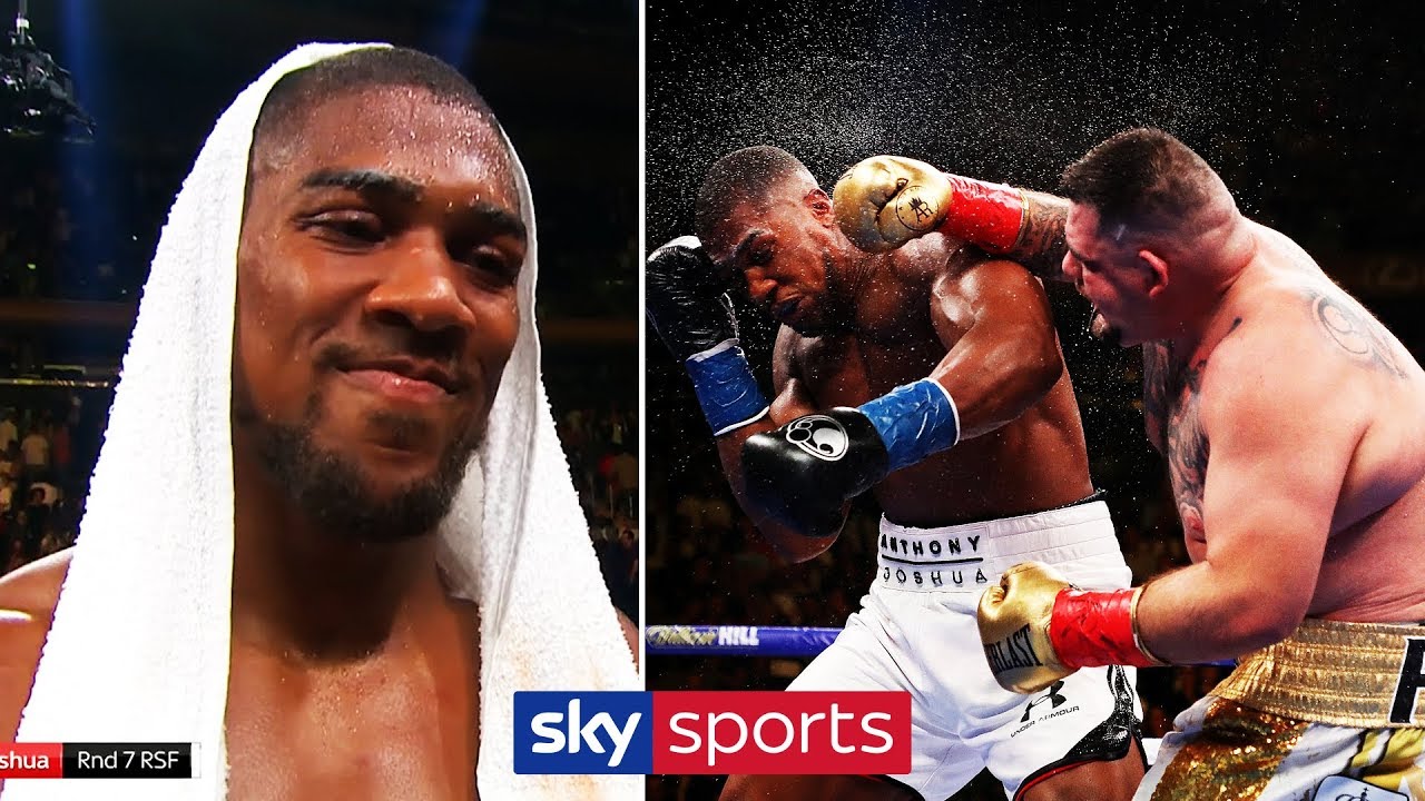 ANTHONY JOSHUA REACTS TO SHOCKING DEFEAT AT THE HANDS OF ANDY RUIZ JR!