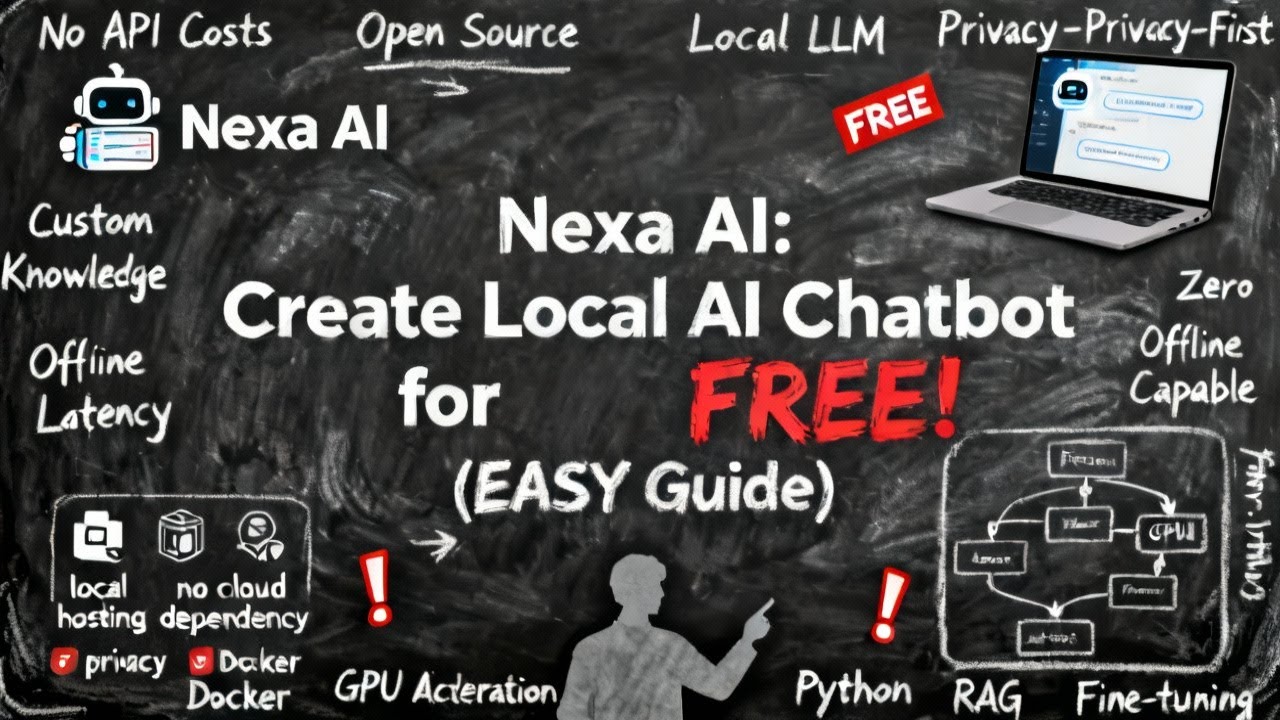 Nexa AI: Create Local AI Chatbot for FREE! (EASY Guide)