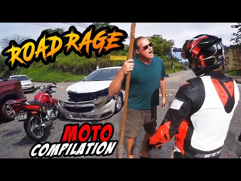 Stupid, Angry People VS Bikers - Motorcycle Road Rage Compilation 2024