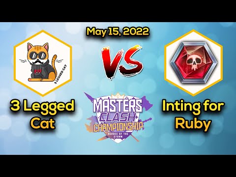 3 Legged Cat vs Inting for Ruby- Heroes of the Storm Esports - Masters Clash Group Stage