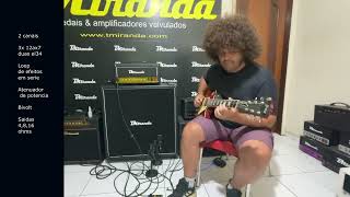 Video thumbnail for Amplificador Valvulado M800 50W TMiranda - Acdc Riff by TMIRANDA PEDAIS & AMPLIFICADORES VALVULADOS