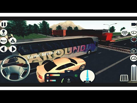 Coach Bus Simulator #3 -  New bus unlocked ! Bus Simulator game! Android iOS gameplay
