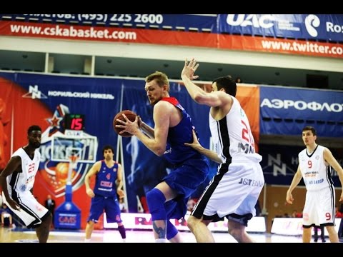 1/4 playoffs. CSKA vs Nymburk Game 1 Highlights
