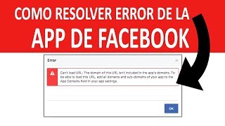 Como solucionar error de la APP de Facebook Login ? - Respuestas Forocom