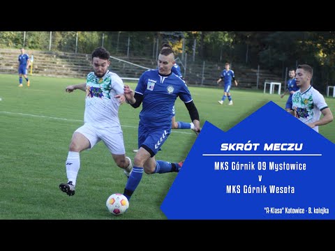 MKS G09 Mysłowice - MKS Górnik Wesoła; 8. kolejka - skrót meczu